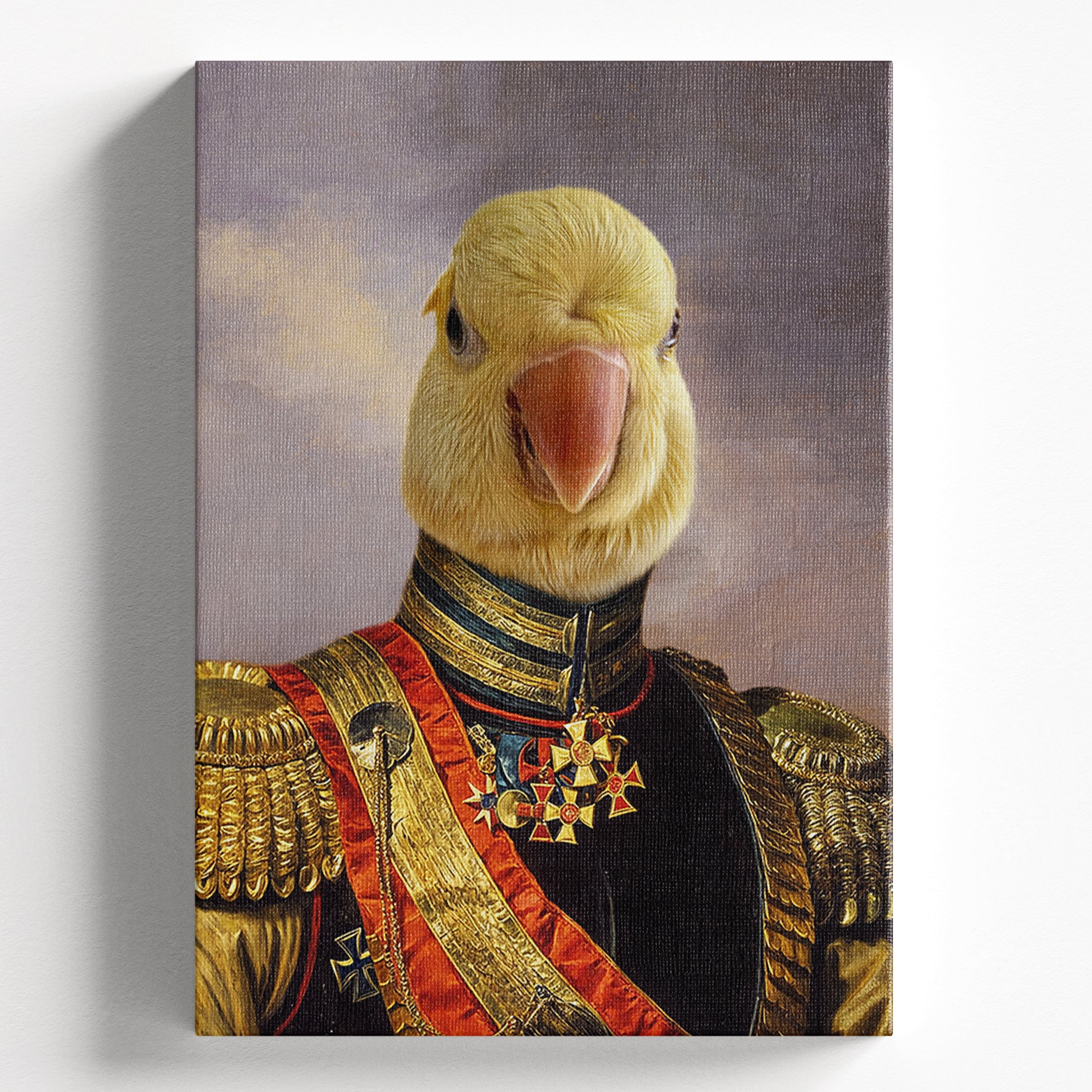 The Gallant Guardian - Custom Pet Portrait