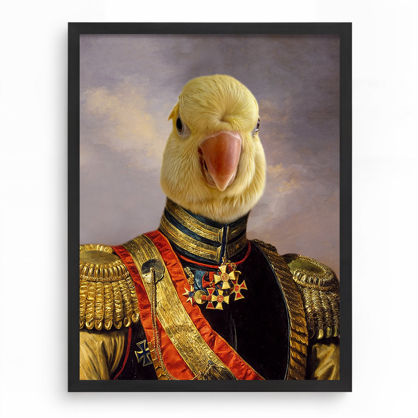 The Gallant Guardian - Custom Pet Portrait