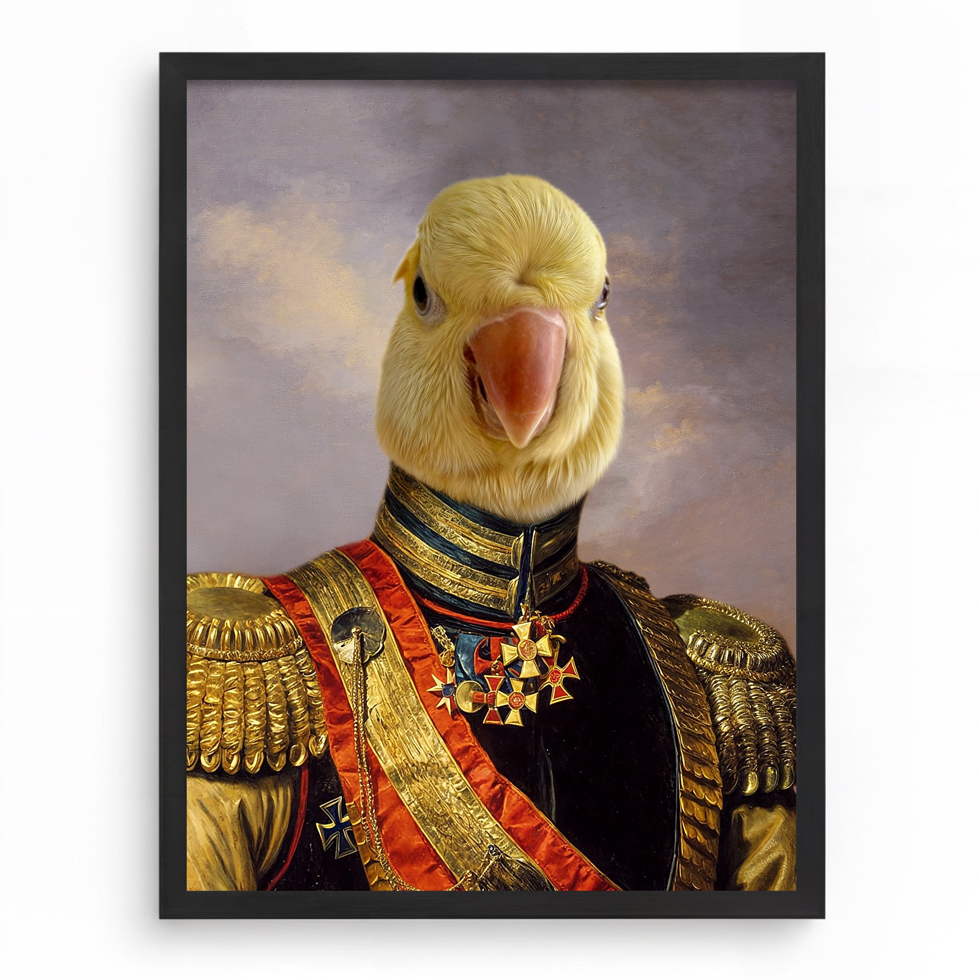 The Gallant Guardian - Custom Pet Portrait