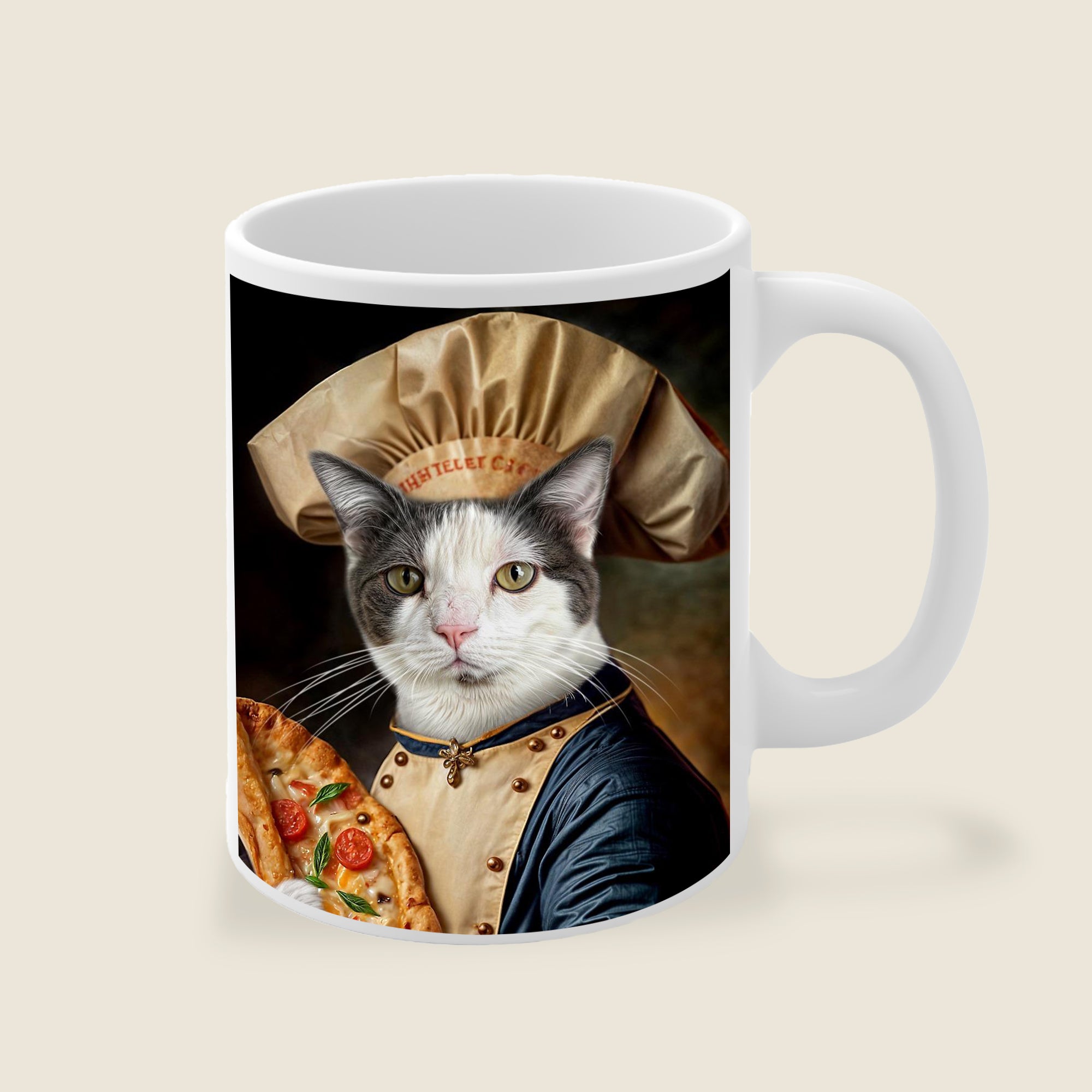 Master Chef Pet Portrait - Custom Pet Mug