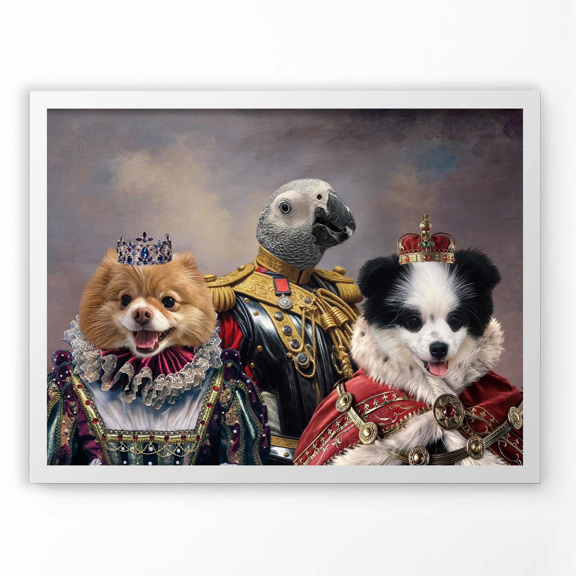 The Royal Court of Whimsy - Custom Pet Portrait