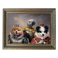The Royal Court of Whimsy - Custom Pet Portrait