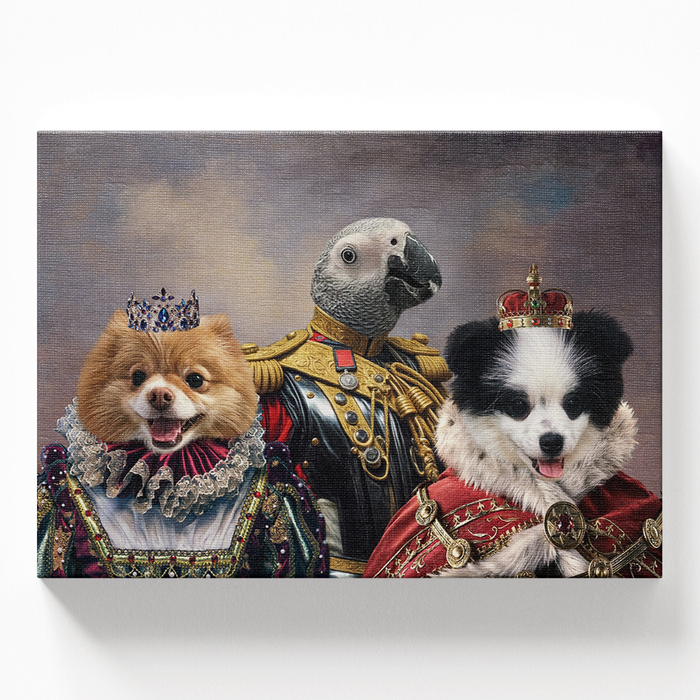 The Royal Court of Whimsy - Custom Pet Portrait