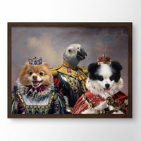 The Royal Court of Whimsy - Custom Pet Portrait