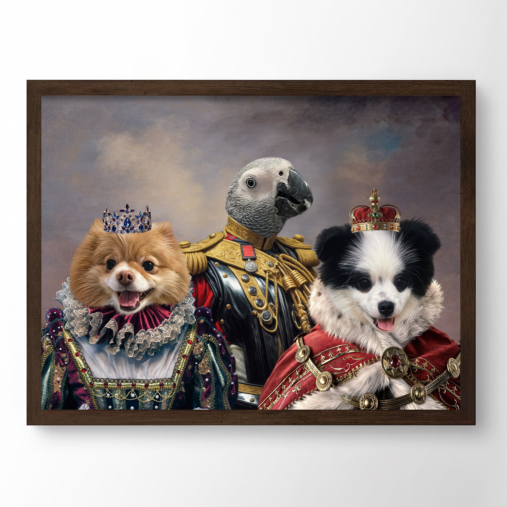 The Royal Court of Whimsy - Custom Pet Portrait