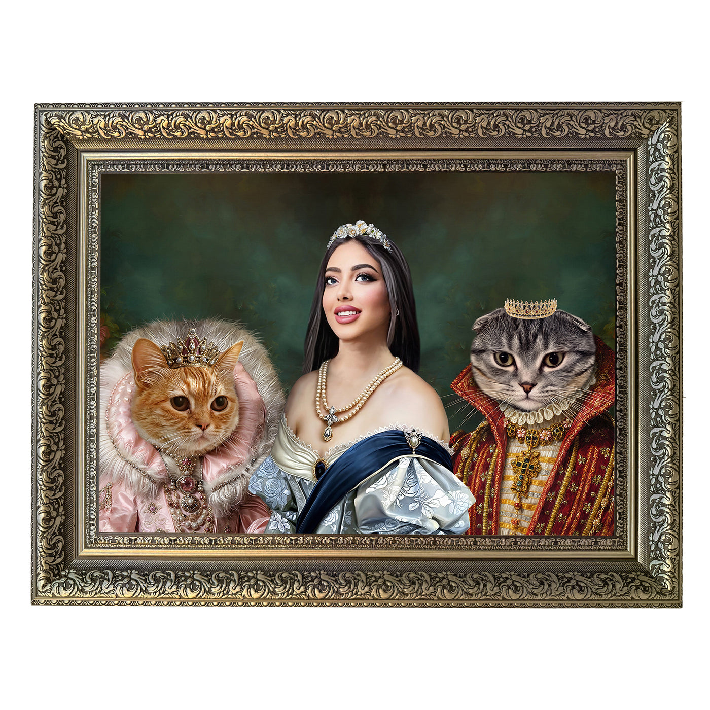 Purrfectly Royal - Custom Pet Portrait