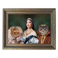 Purrfectly Royal - Custom Pet Portrait