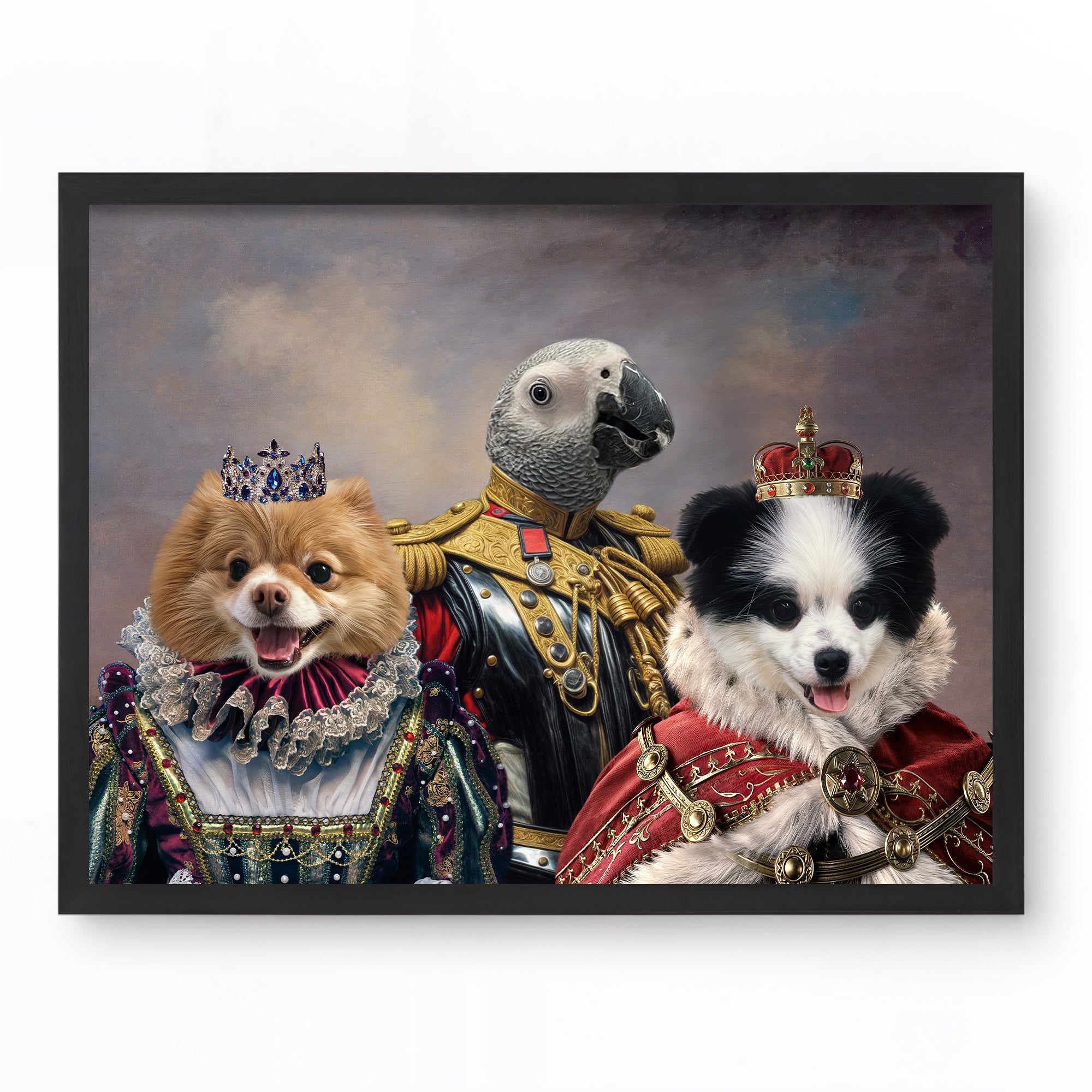 The Royal Court of Whimsy - Custom Pet Portrait