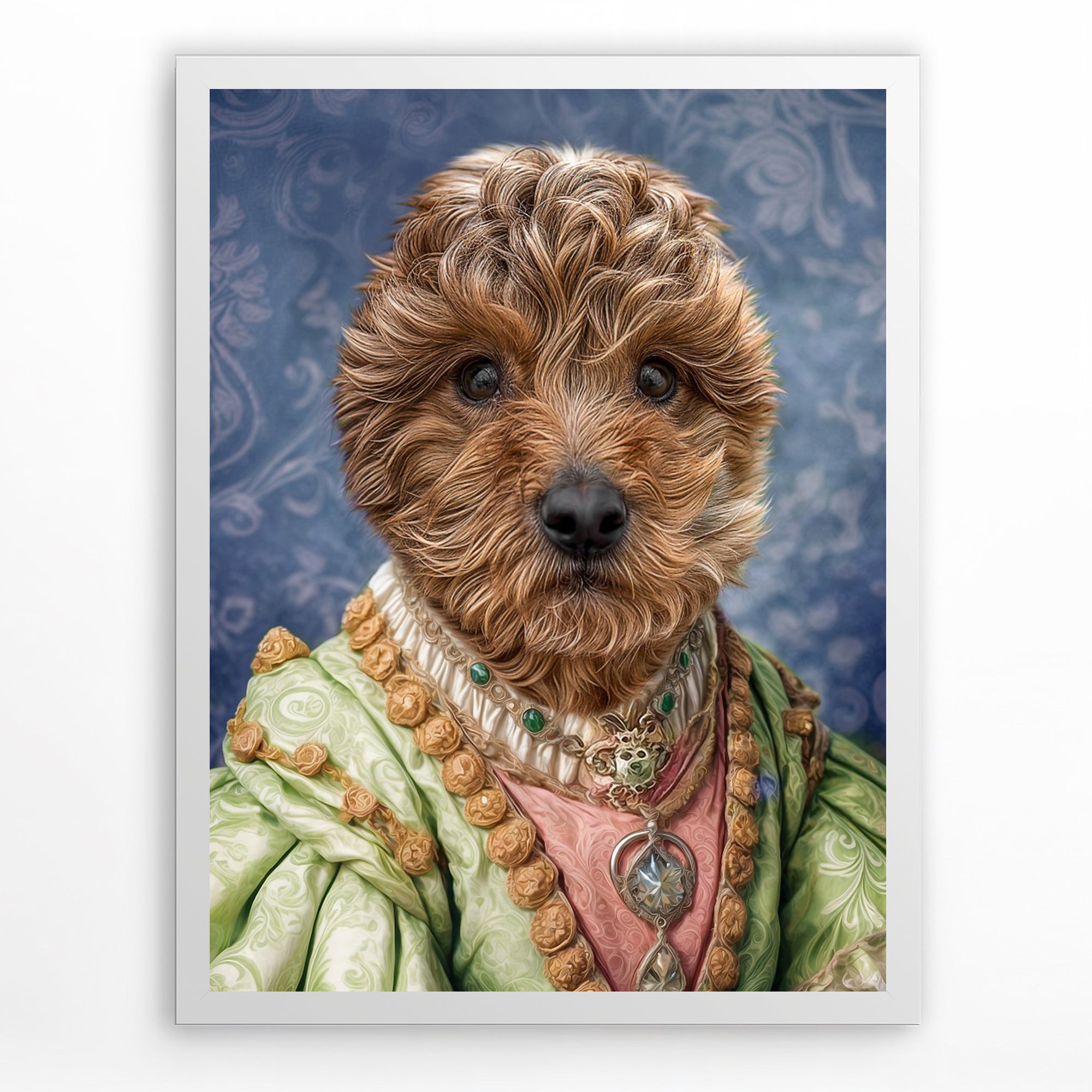 The Noble Paws - Custom Pet Portrait