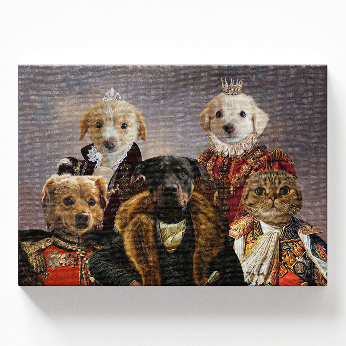 The Grand Aristopets - Custom Pet Portrait