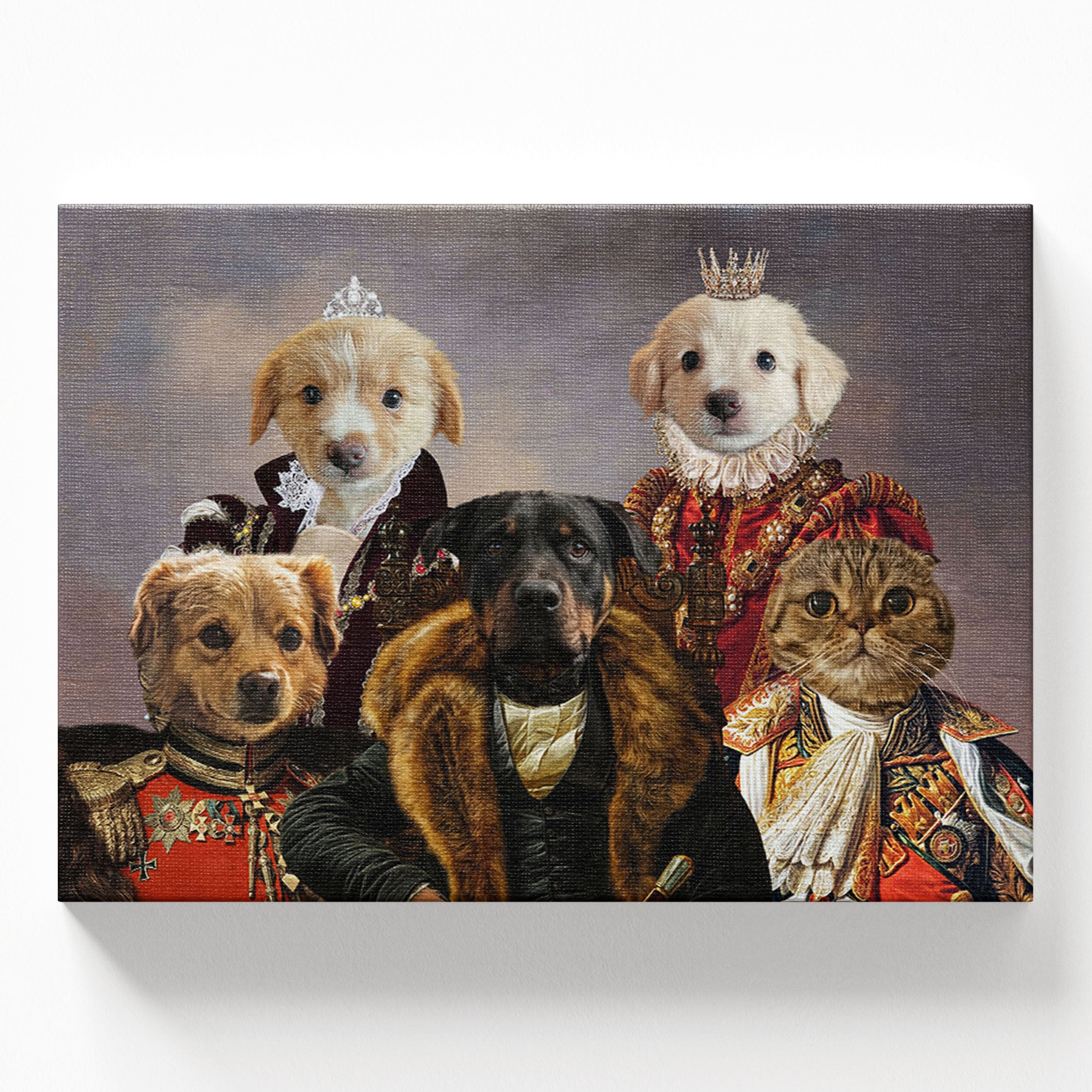 The Grand Aristopets - Custom Pet Portrait