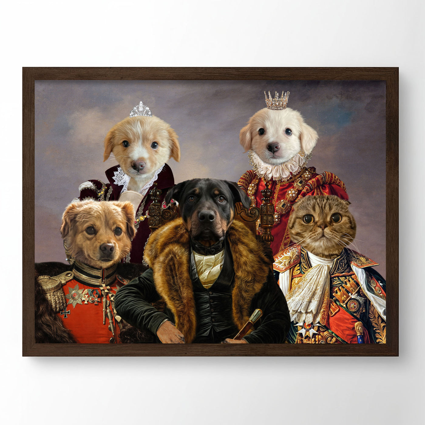 The Grand Aristopets - Custom Pet Portrait