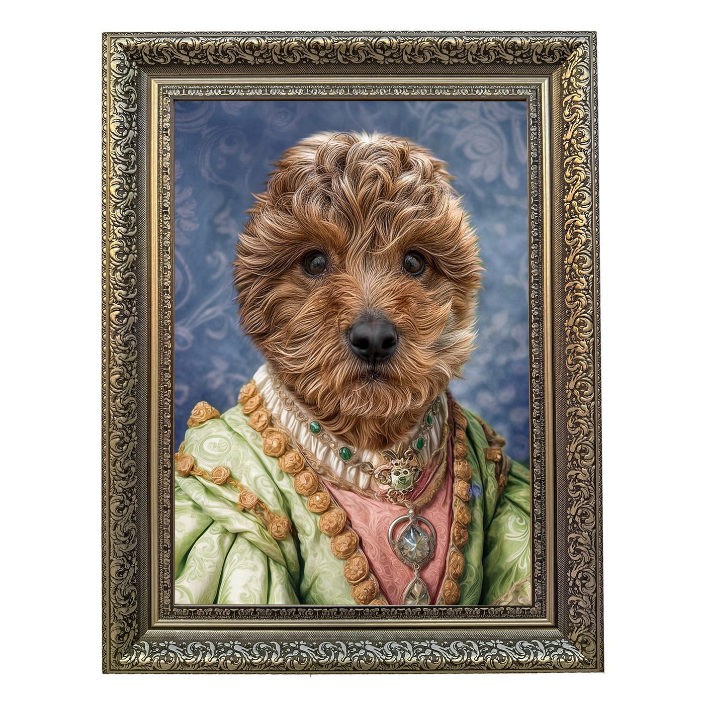 The Noble Paws - Custom Pet Portrait