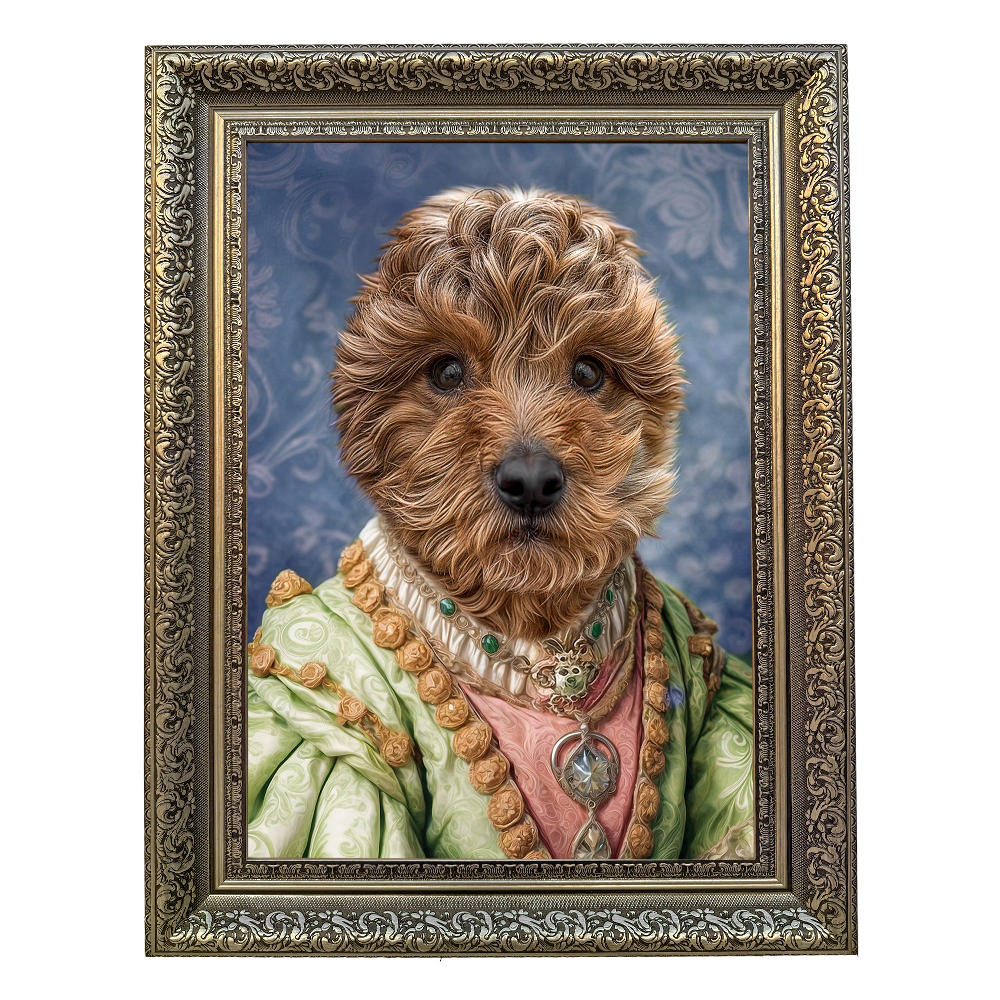 The Noble Paws - Custom Pet Portrait