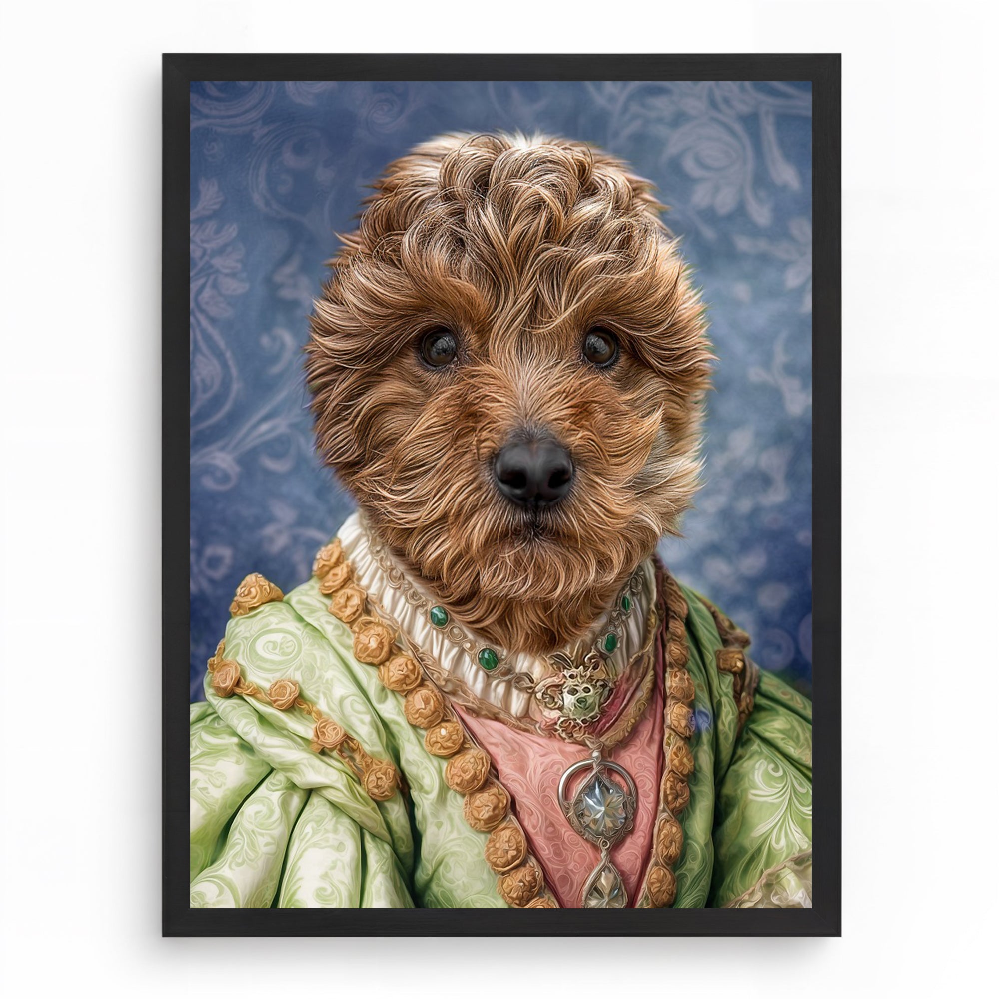 The Noble Paws - Custom Pet Portrait