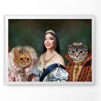 Purrfectly Royal - Custom Pet Portrait