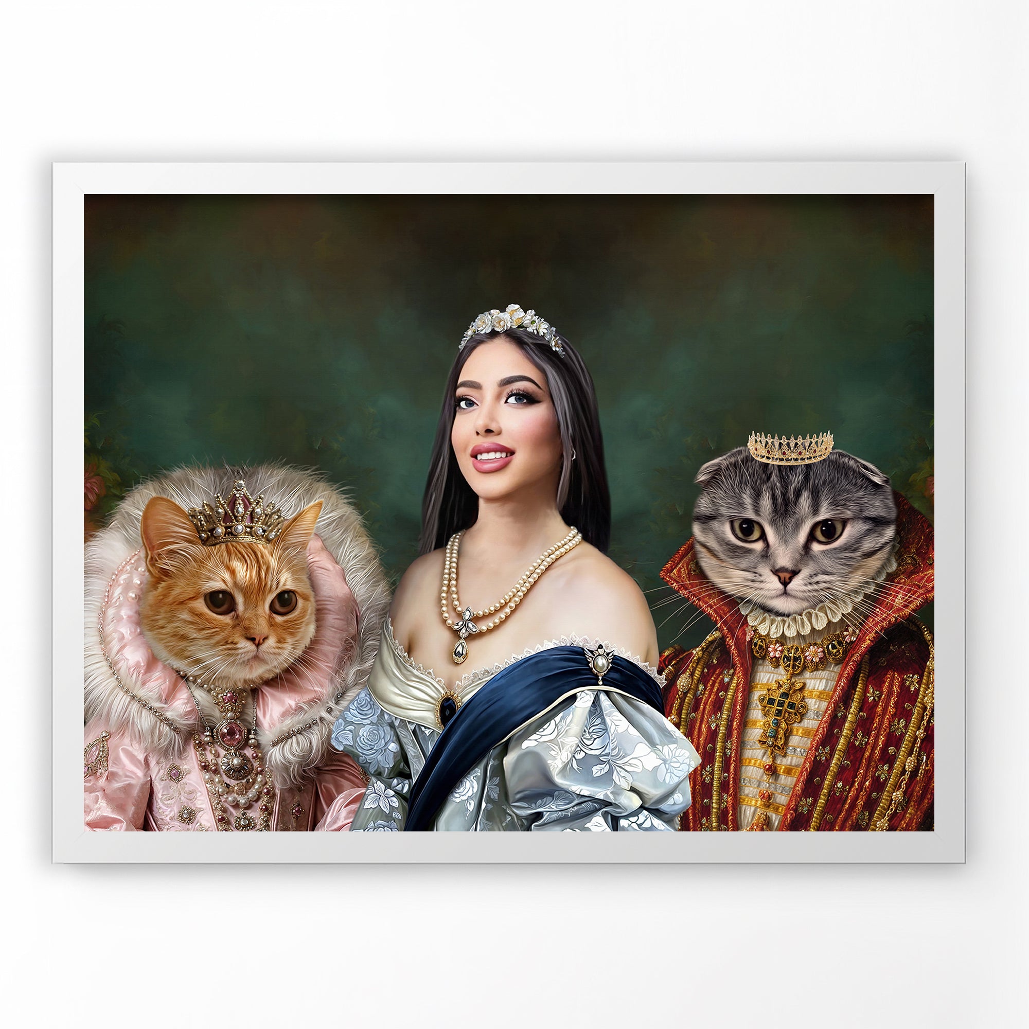 Purrfectly Royal - Custom Pet Portrait