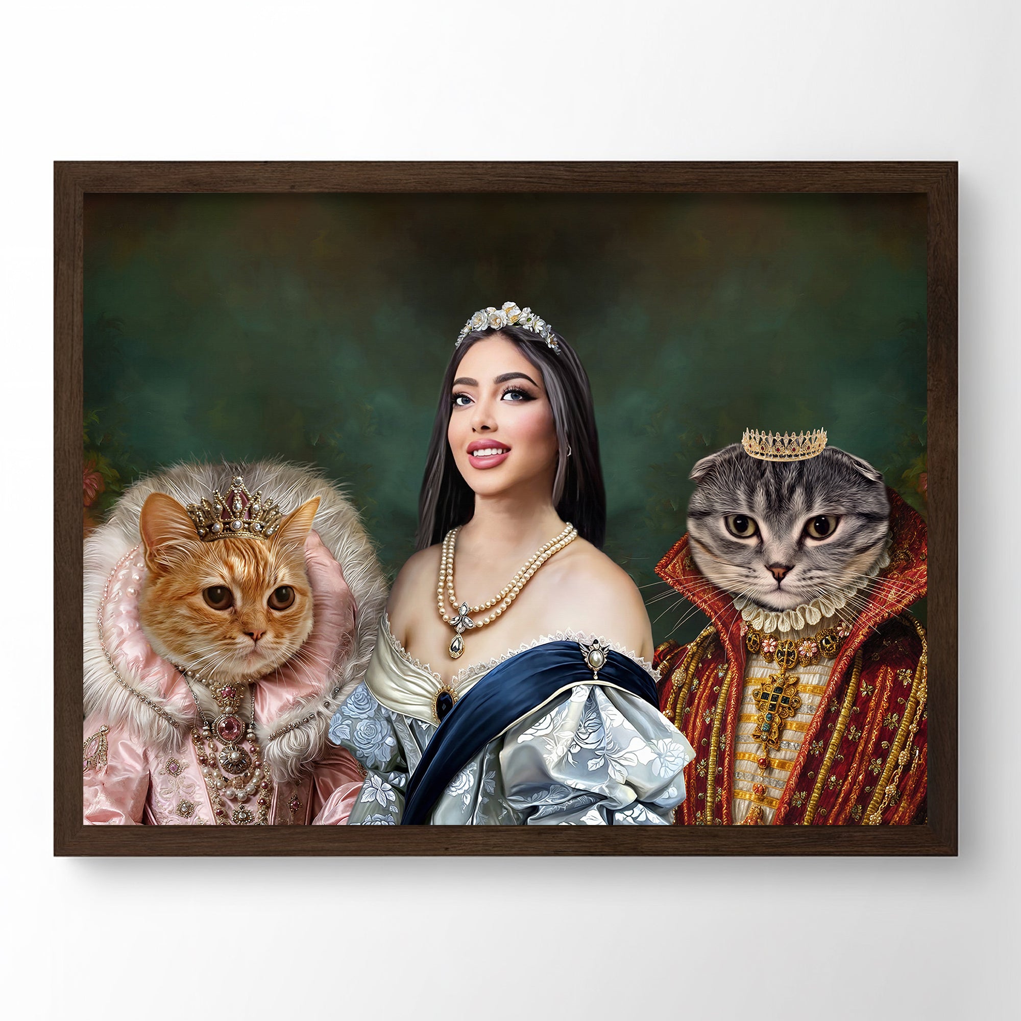 Purrfectly Royal - Custom Pet Portrait