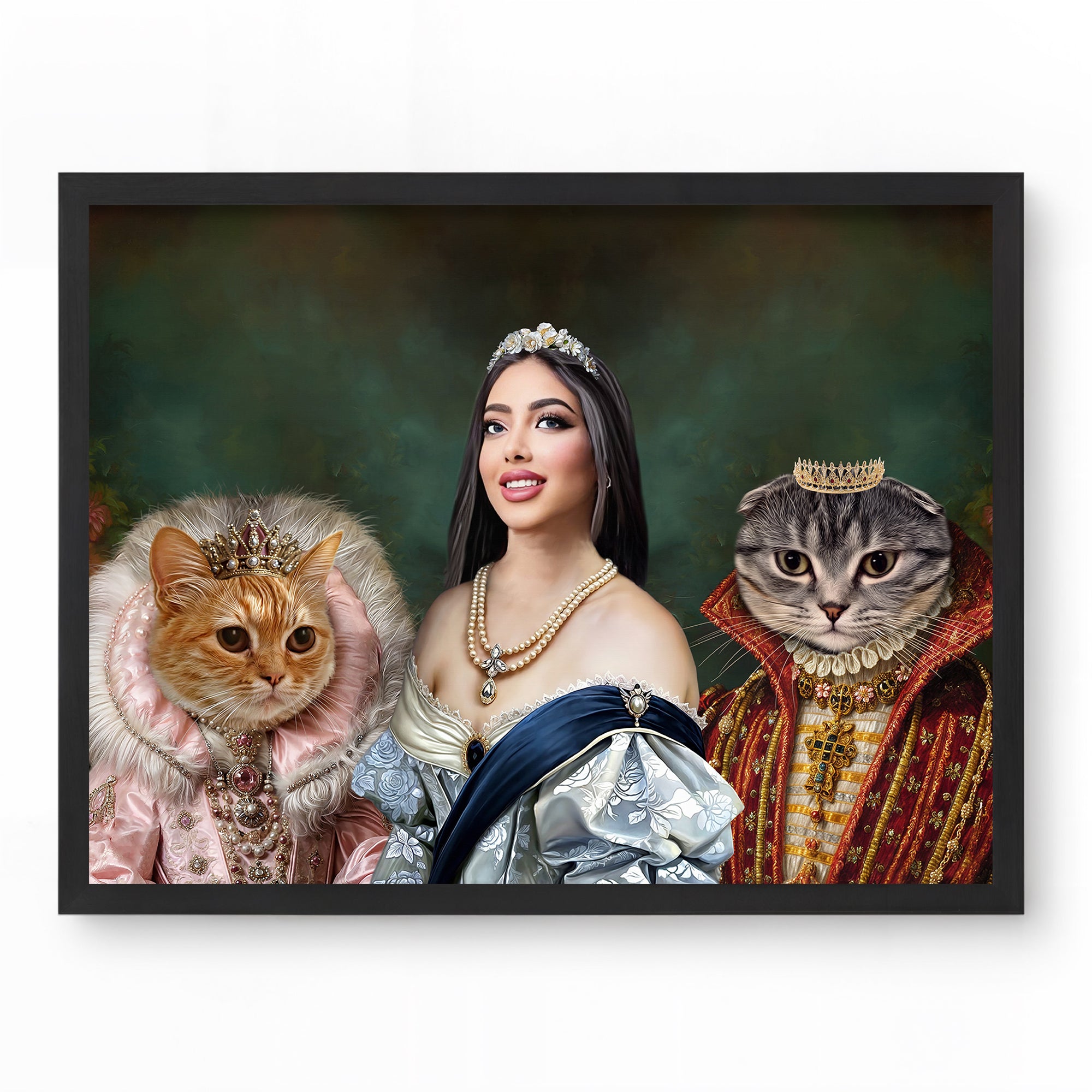 Purrfectly Royal - Custom Pet Portrait