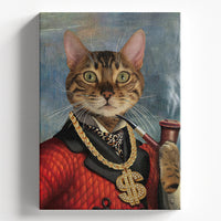 The Aristocat Boss - Custom Pet Portrait