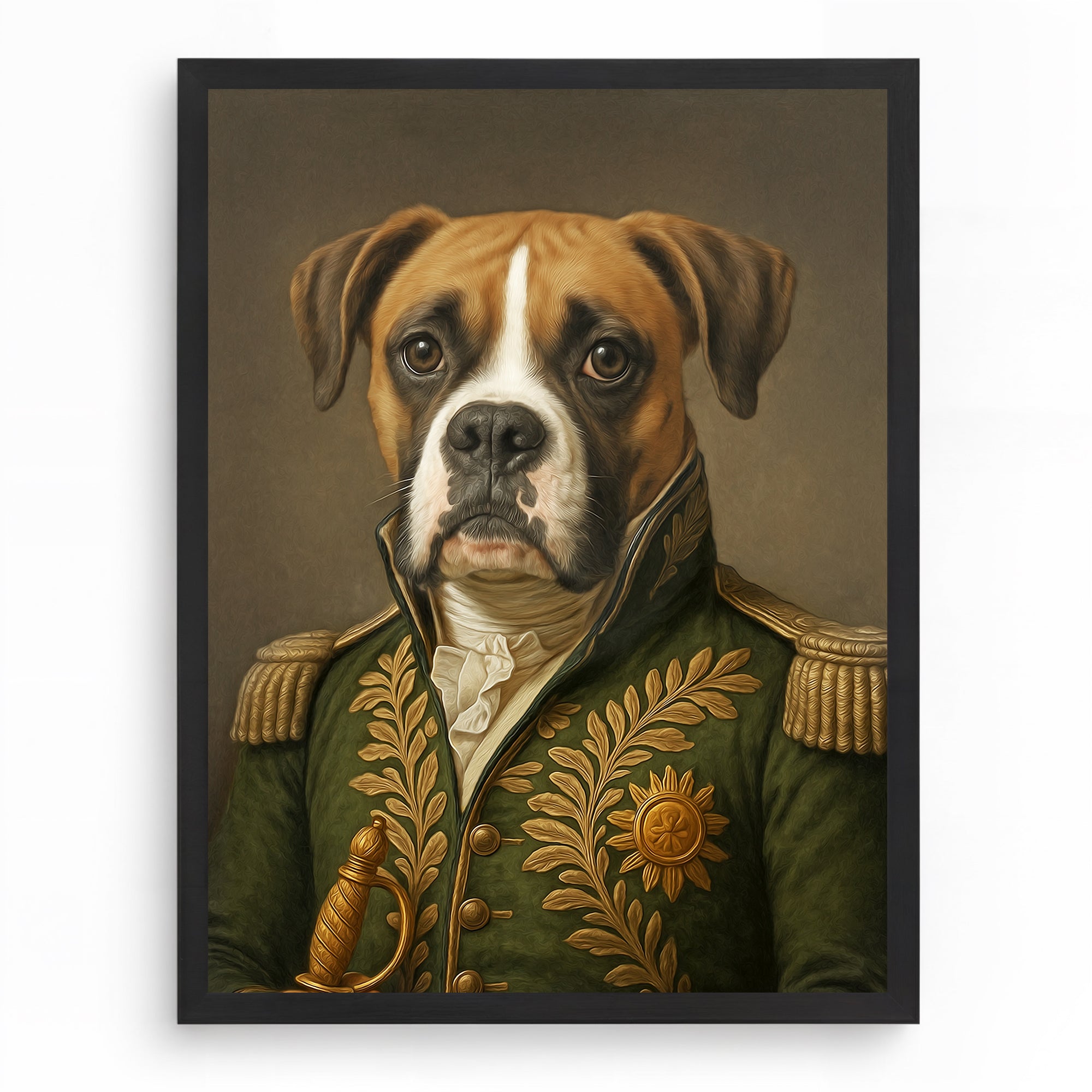 Commander Barkwood - Custom Pet Portrait