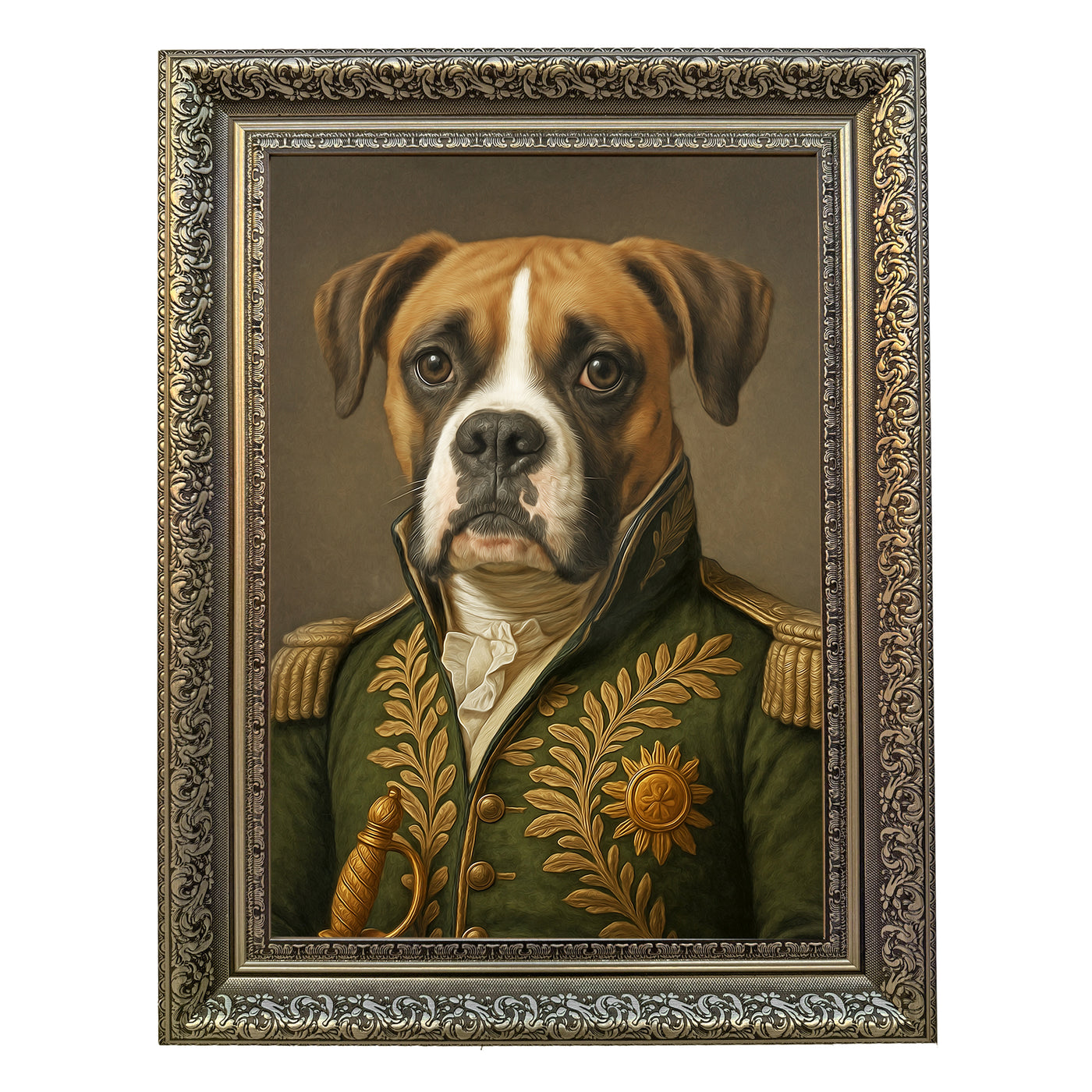 Commander Barkwood - Custom Pet Portrait