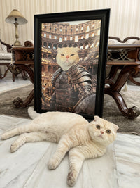 The Gladiator - Custom Pet Portrait