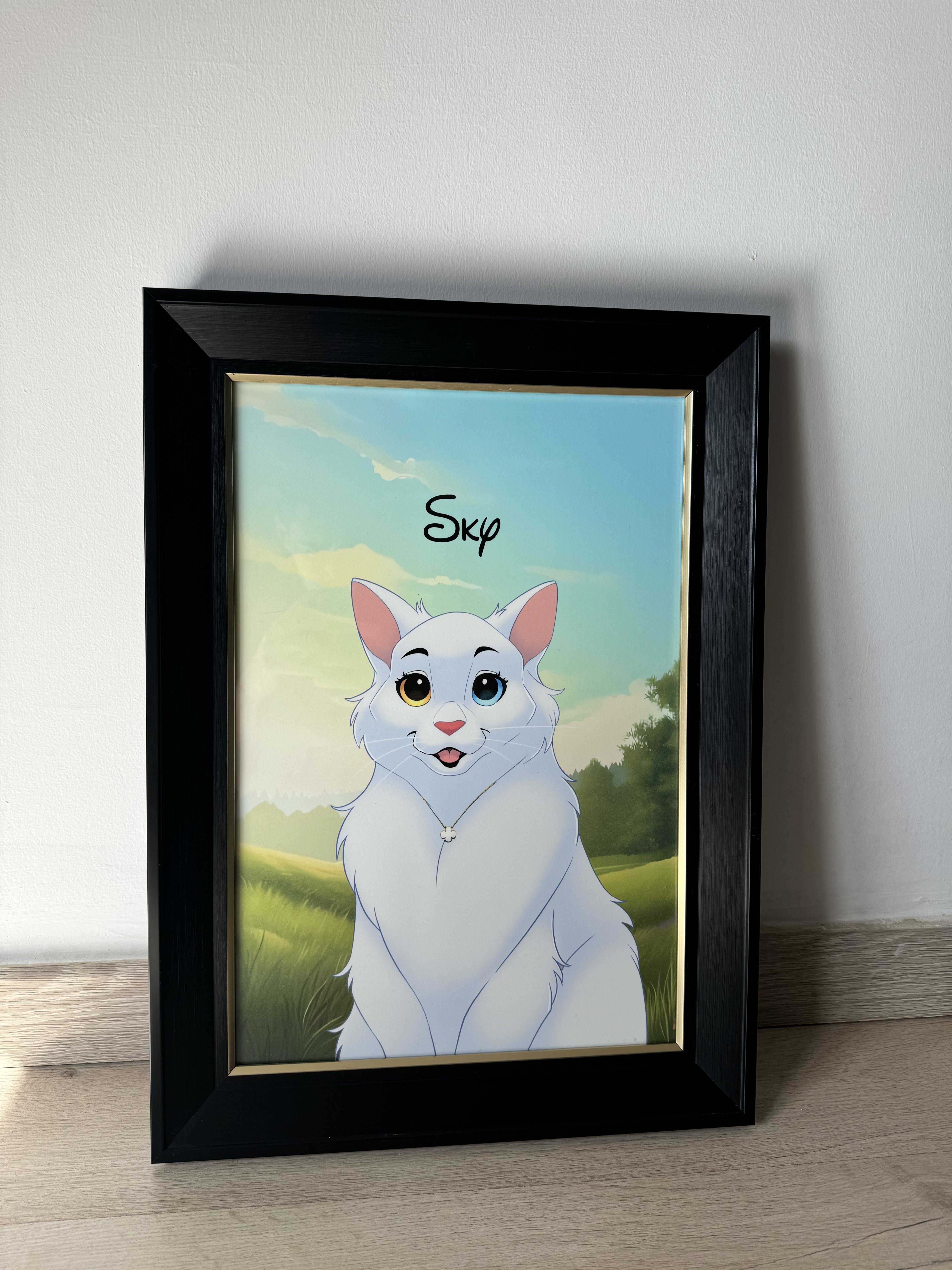 Greenery Disney Art - Custom Pet Portrait