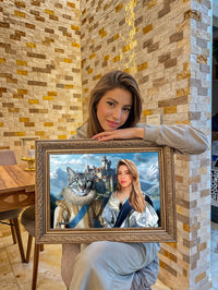 Companions of Castle Whiskerwood - Custom Pet Portrait