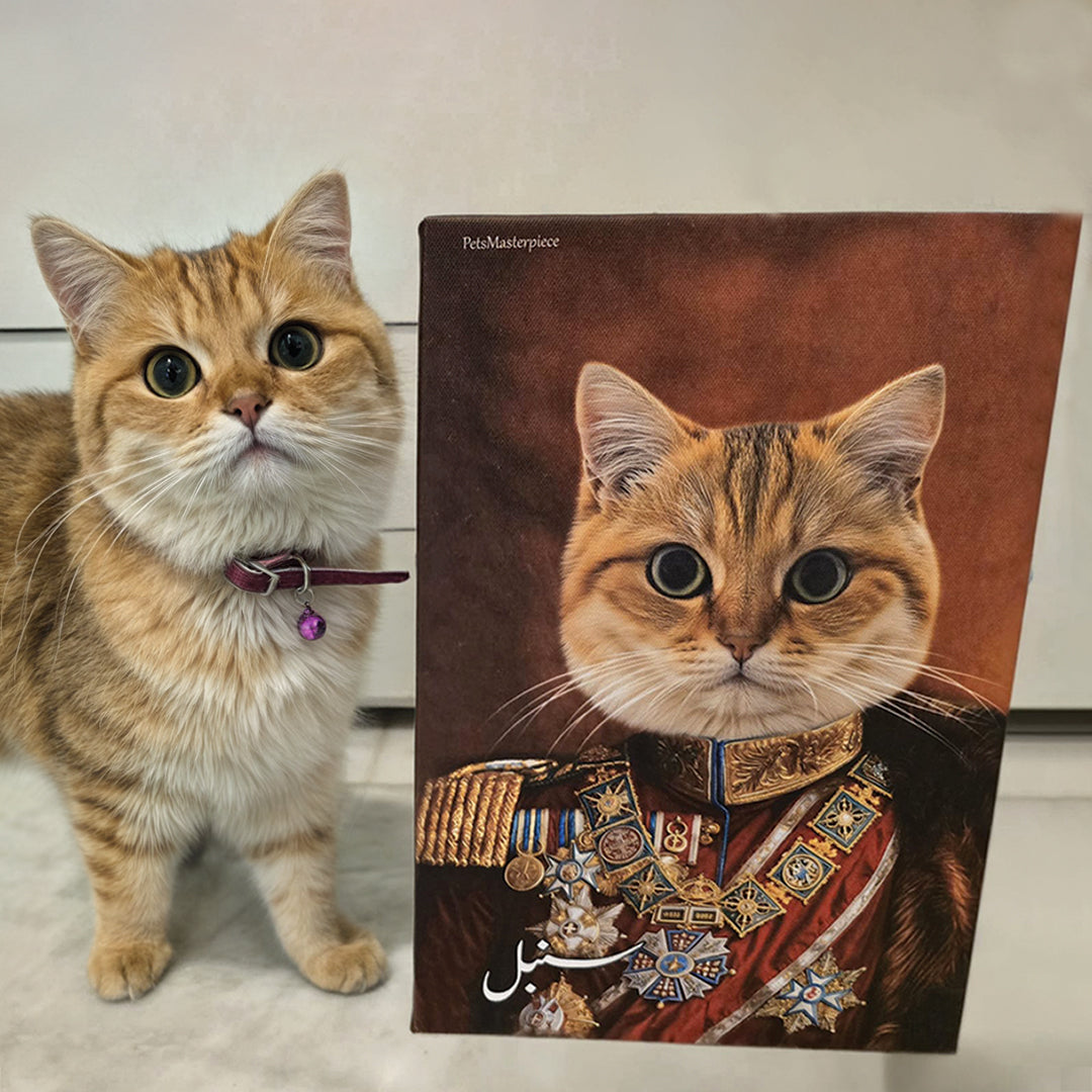 Military General  - Custom Pet Portrait
