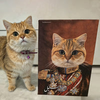 Military General  - Custom Pet Portrait