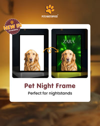 Night Light LED Pet Portrait