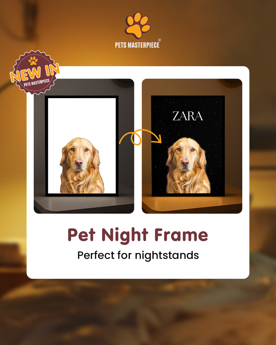 Night Light LED Pet Portrait