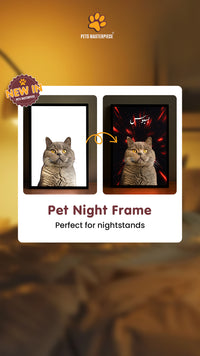 Night Light LED Pet Portrait