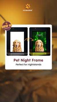 Night Light LED Pet Portrait
