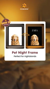 Night Light LED Pet Portrait