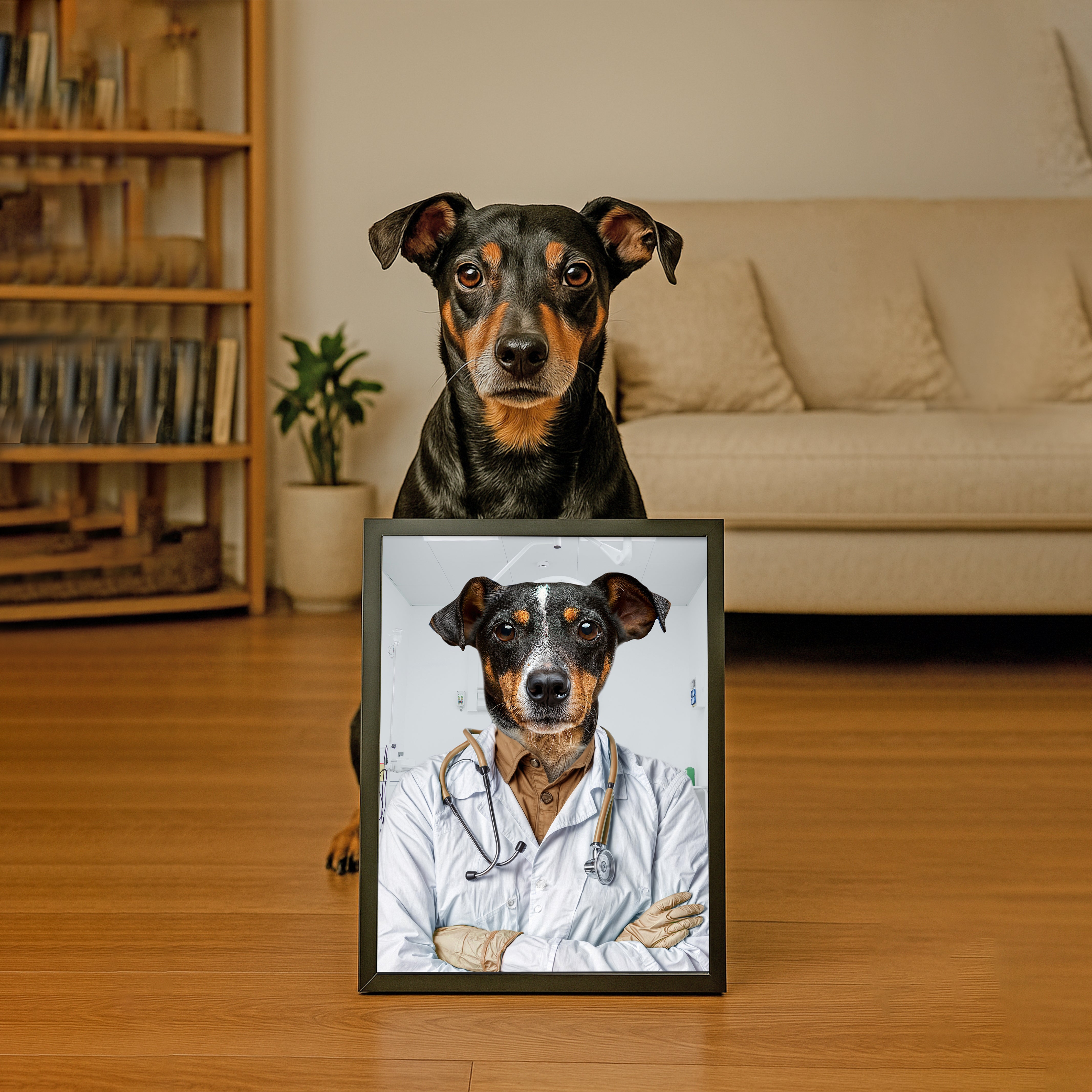 Dr. Barkwell - Custom Pet Portrait