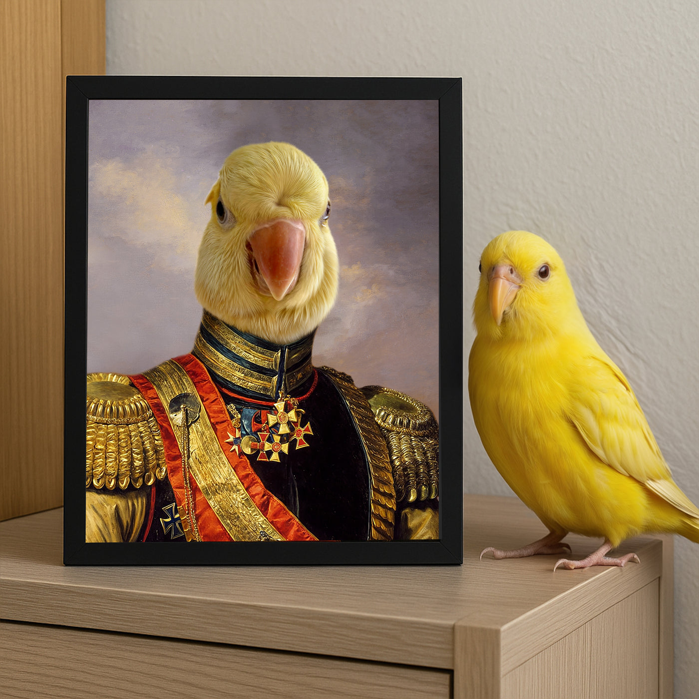 The Gallant Guardian - Custom Pet Portrait