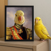 The Gallant Guardian - Custom Pet Portrait