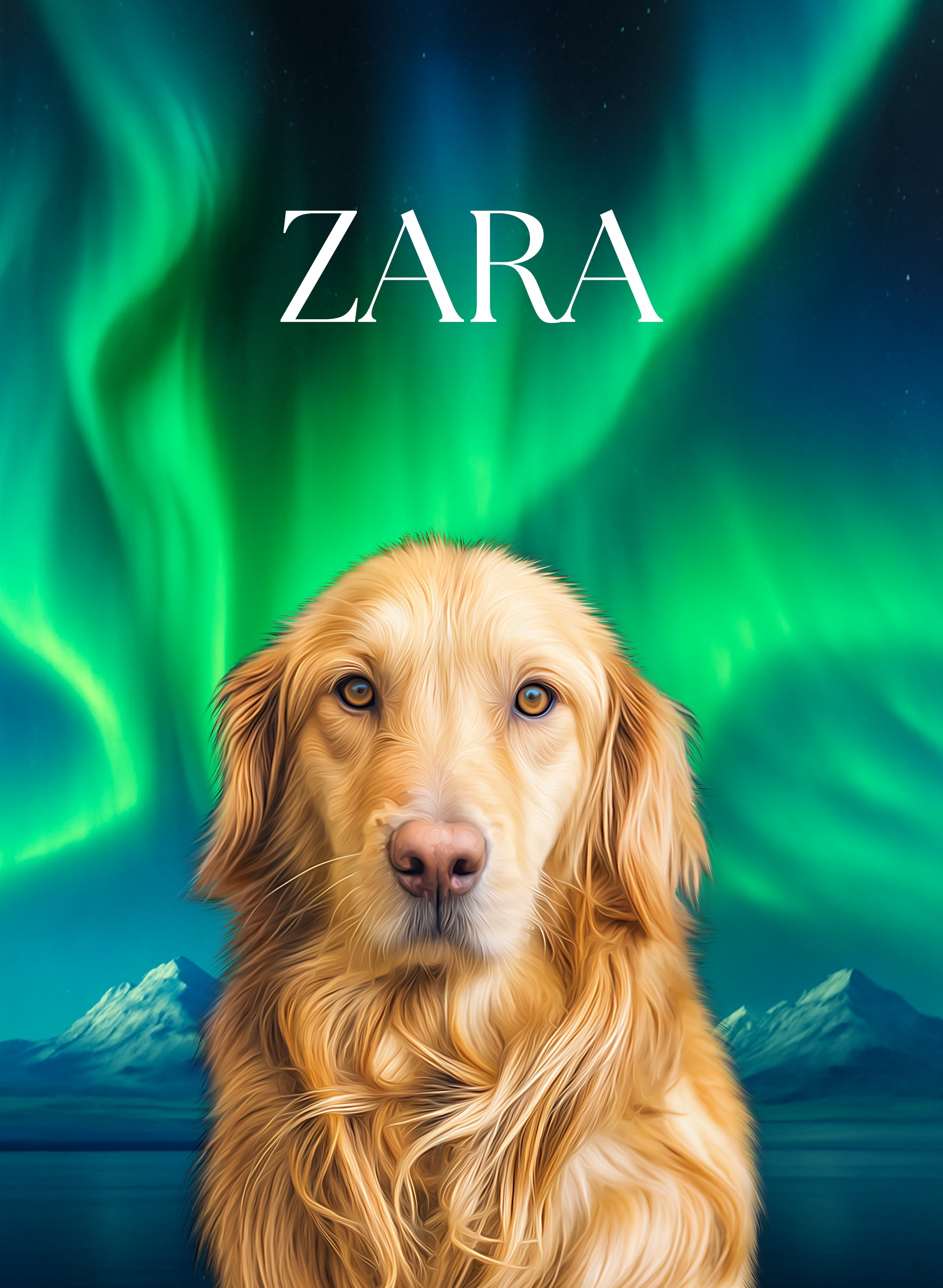 Night Light LED Pet Portrait