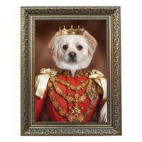 Emperor Waggleton - Custom Pet Portrait