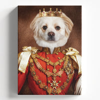 Emperor Waggleton - Custom Pet Portrait