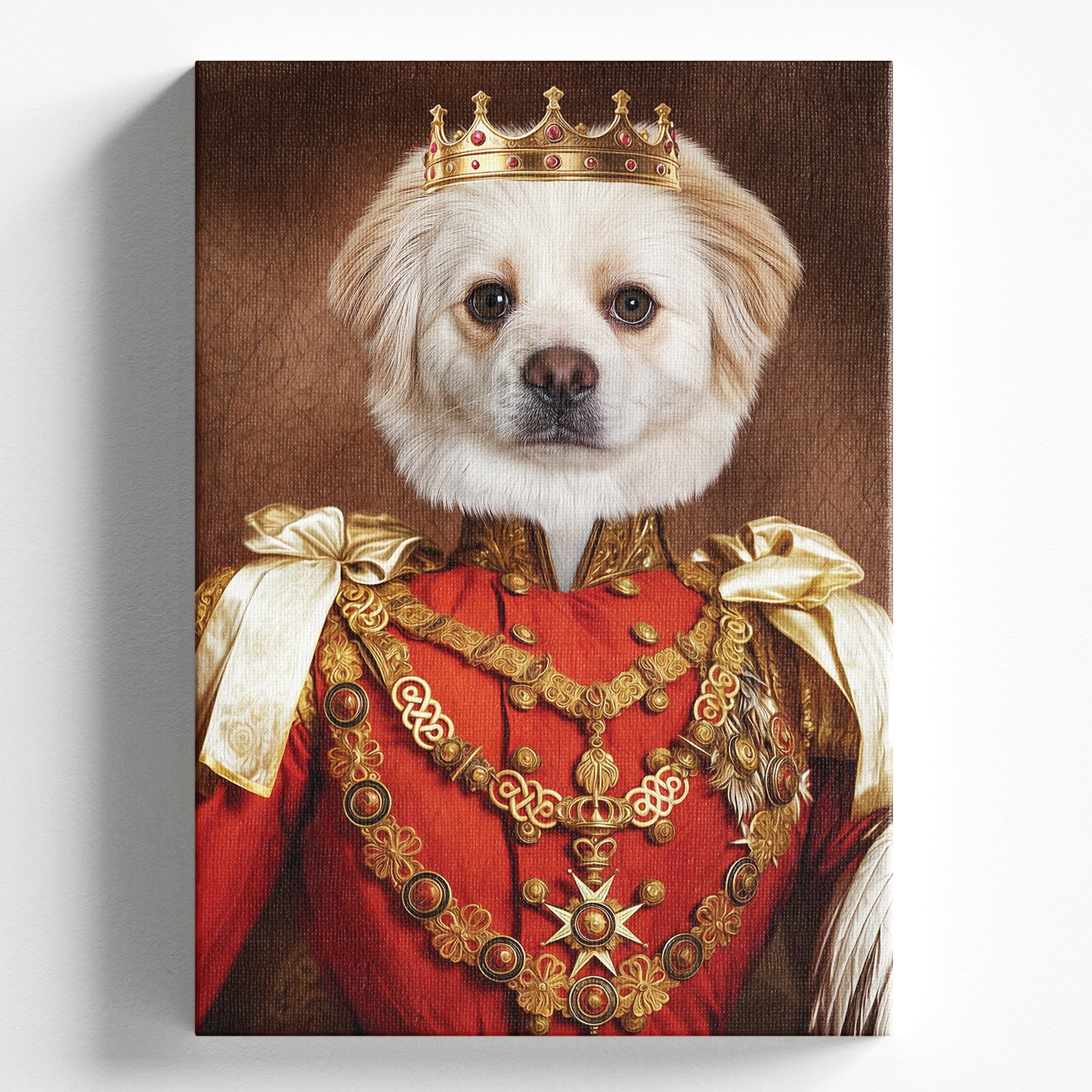 Emperor Waggleton - Custom Pet Portrait