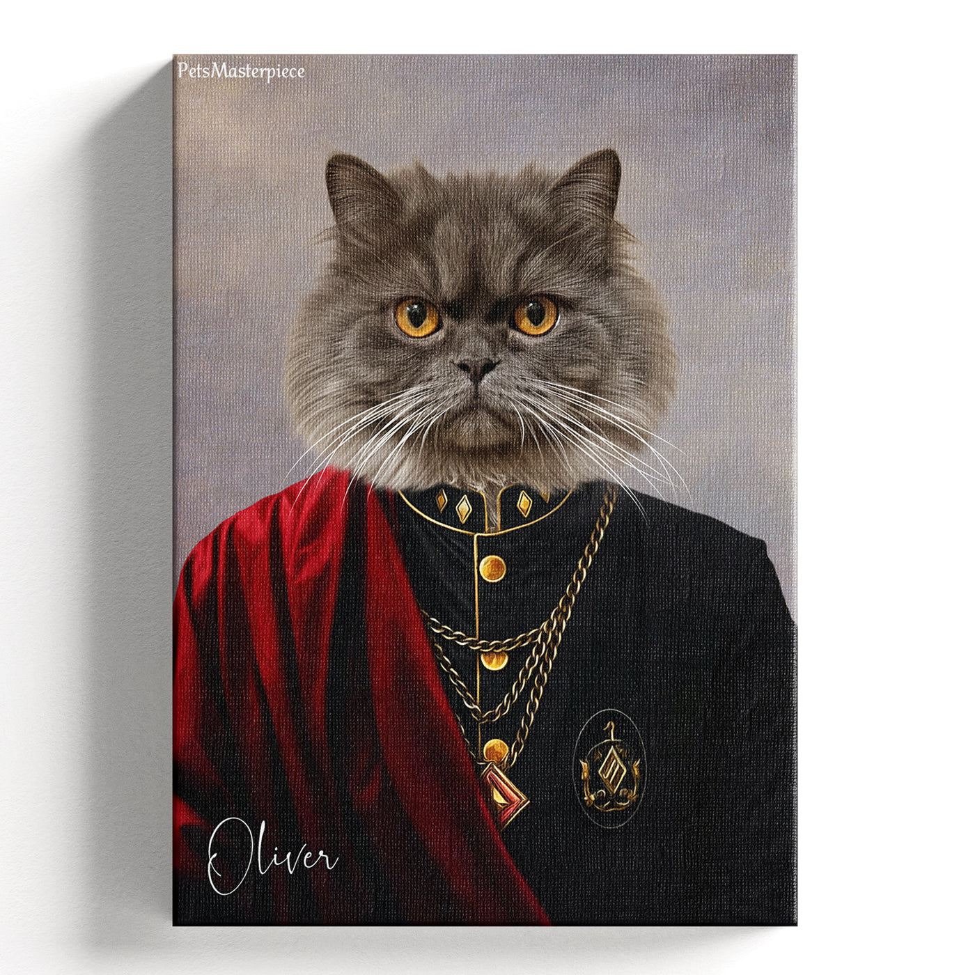 The Midnight Noble – Custom Pet Portrait