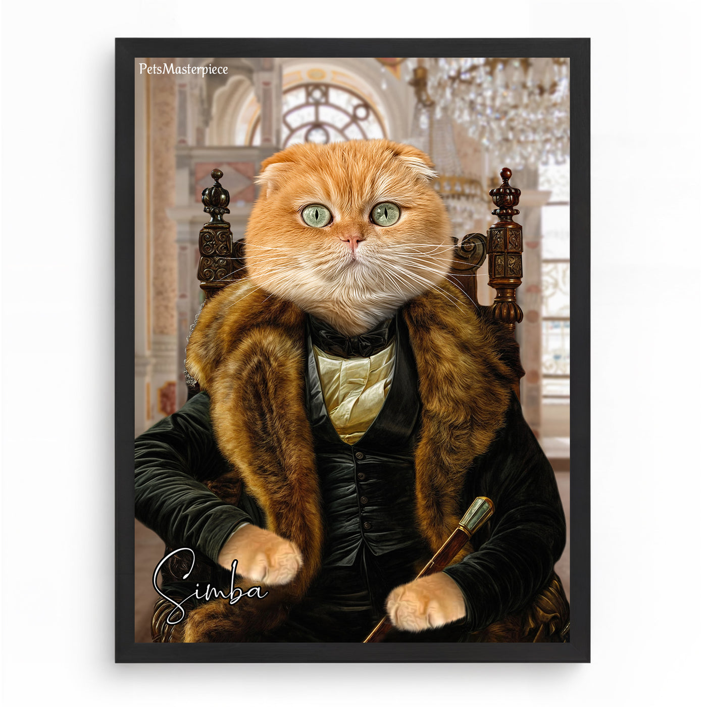 The Velvet Chancellor - Custom Pet Portrait