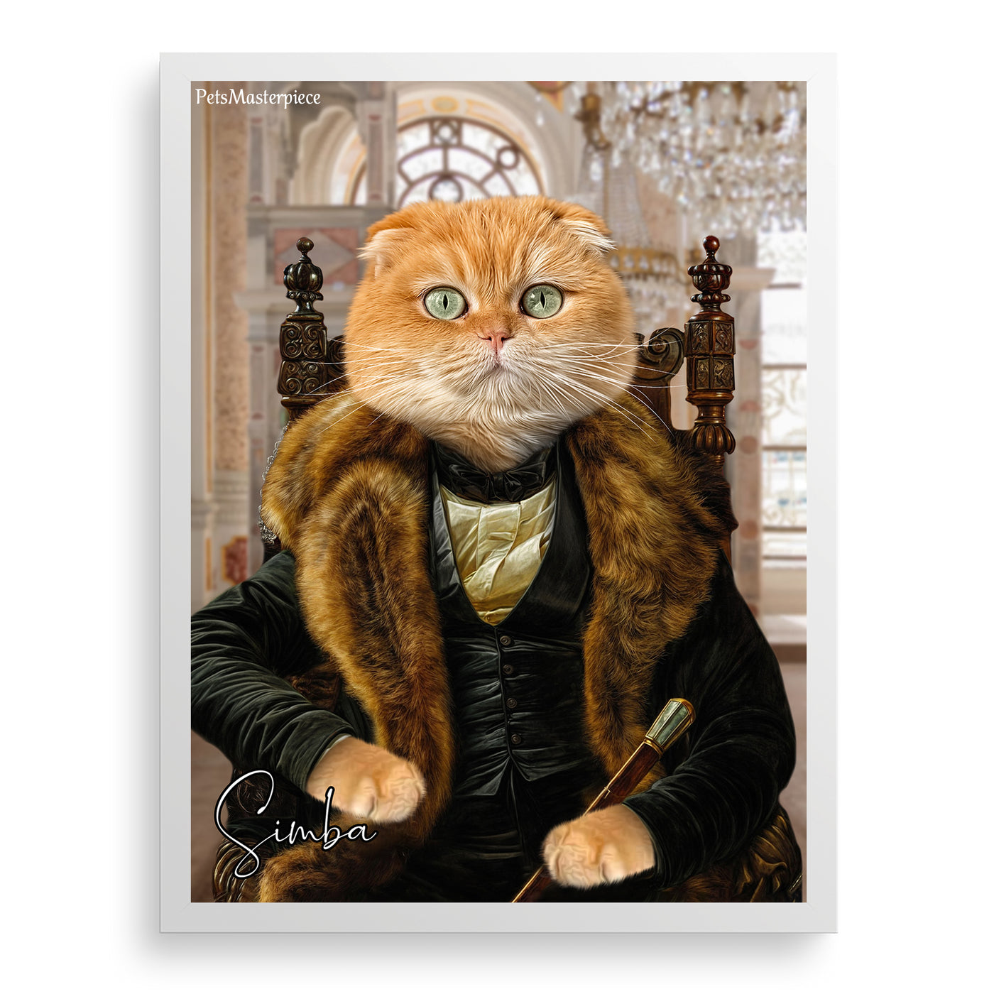 The Velvet Chancellor - Custom Pet Portrait