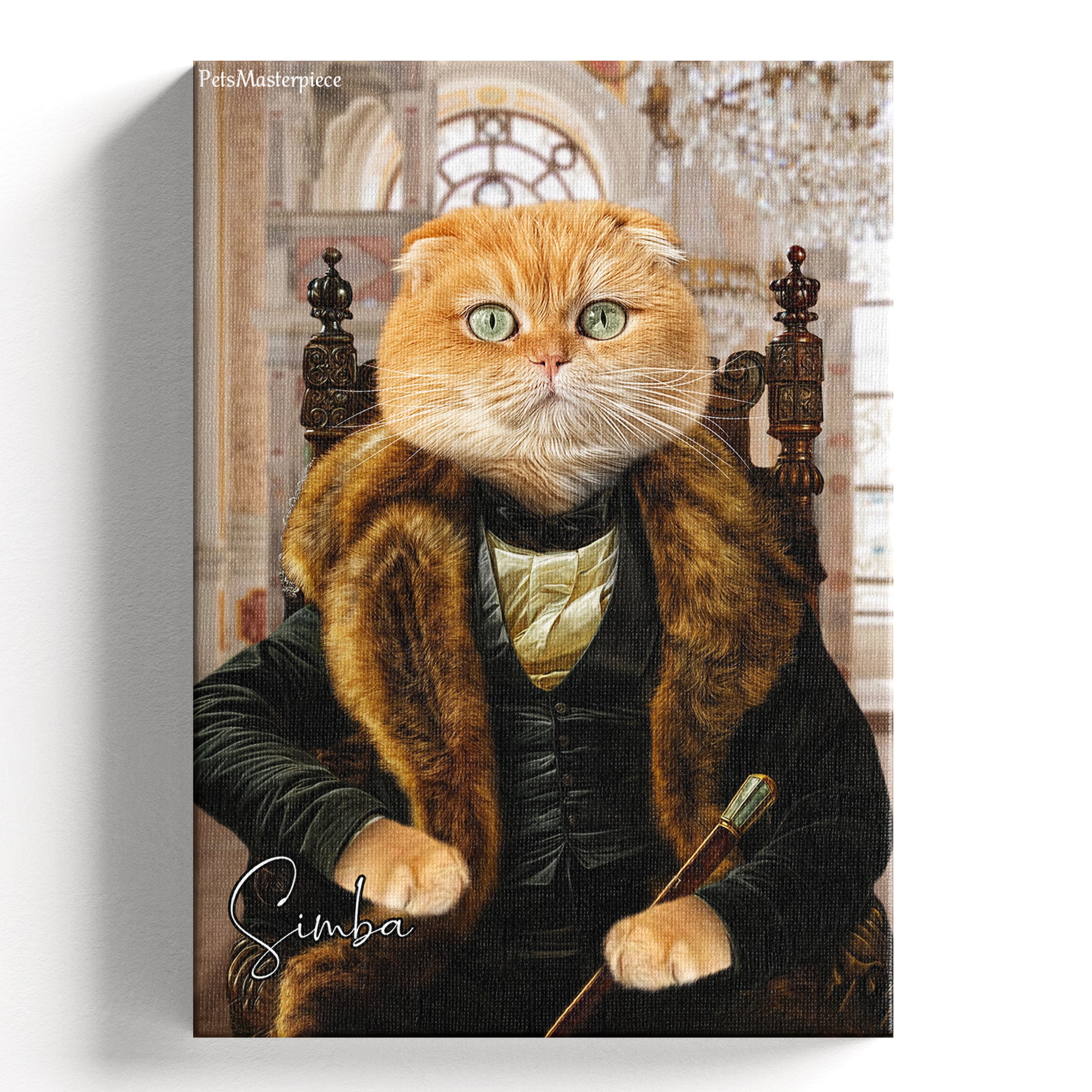 The Velvet Chancellor - Custom Pet Portrait